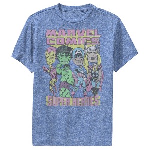Boy's Marvel Comics Classic Avengers Performance Tee - 1 of 4