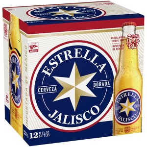 Estrella Jalisco Beer - 12pk/12 fl oz Bottles - 1 of 4