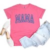 Simply Sage Market Embroidered Mama Arch Garment Dyed Tee - S - Crunchberry - 3 of 4