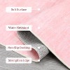 Acekool Washable Area Rug, Modern Solid Color Non Slip Large Throw Carpet, Foldable, Non Shedding for indoor,  Living Room, Dining Room - 4 of 4