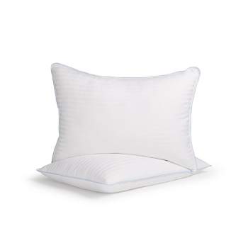 Ultrasoft Quilted Sidewall Bed Pillows, Extra Firm, Set of 2