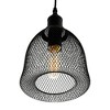 CWI Lighting Drea 1 Light Down Mini Pendant With Black Finish - 4 of 4