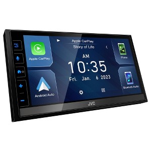 JVC KW-M780BT 6.8" Digital Media Receiver, Capacitive Touch Control Monitor, Apple CarPlay / Android Auto - 1 of 4