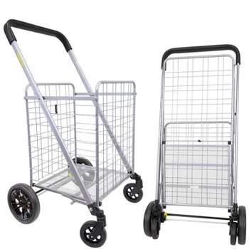 dbest products Cruiser Cart Deluxe Silver