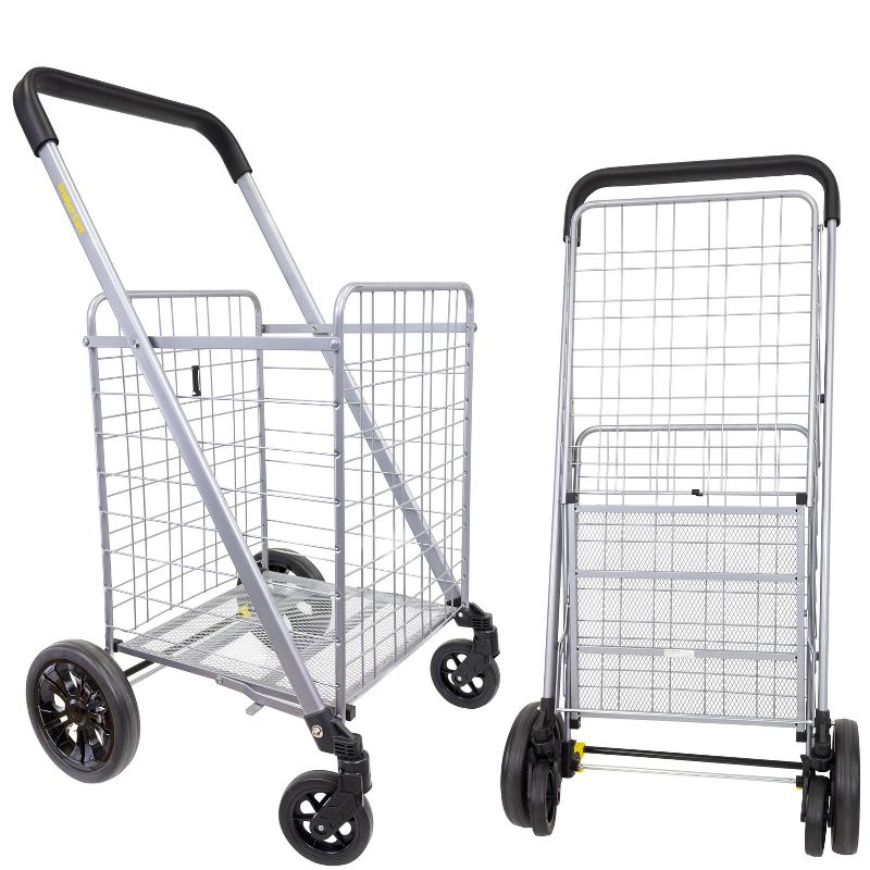 dbest products Cruiser Cart Deluxe Silver, 1 of 7
