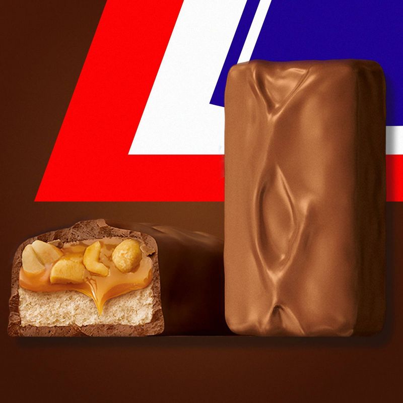 Snickers Fun Size Chocolate Candy Bars - 10.59oz, 4 of 10