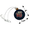 Liberty University Primary Logo Mini Small Tiny Wood Christmas Tree Holiday Ornament - 4 of 4