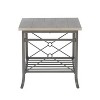 Richie 3pc Coffee and Side Table Set with Scrollwork Design - Powell - 2 of 4