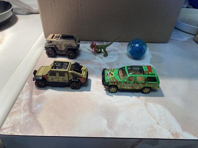Set Matchbox Jurassic World Rebirth 2025 – 9 Véhicules Dont Jeep, 1/64, Neuf