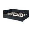 Twin Size Upholstered Daybed with Two Drawers for Bedroom - 2 of 4
