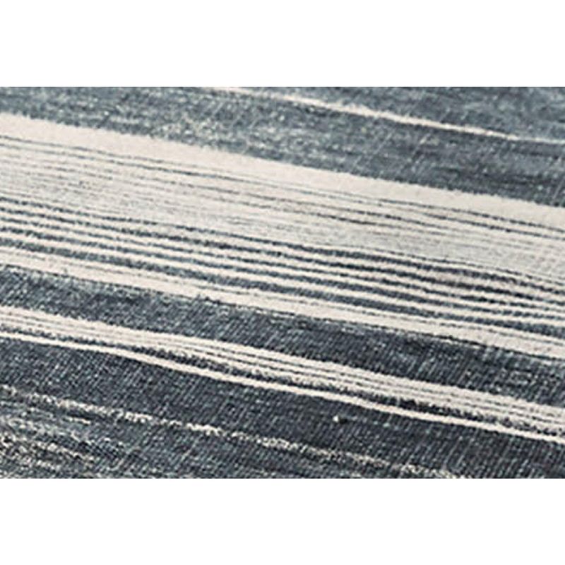 Split P Paintbrush Charcoal Stripe Rug 4' x 6', 3 of 4