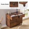Oddone 2 - Drawer Nightstand Set of 3 With Modular Design | ARTFUL LIVING DESIGN - 4 of 4