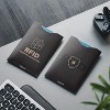 Generic RFID Blocking Sleeves 4 Passport Holders, Travel Essentials Fits Bags & Purses - 2 of 4