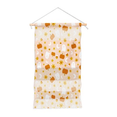 Doodle By Meg Is It Fall Yet in Peach Fiber Wall Hanging - Society6