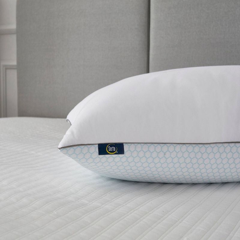 All Seasons Feather Bed Pillow - Serta, 3 of 6