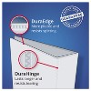 Avery Heavy-Duty View Binder w/Locking 1-Touch EZD Rings 5" Cap White 79106 - 4 of 4