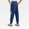 Boys' Captain America Shield Matching Joggers - Navy Blue - 3 of 4