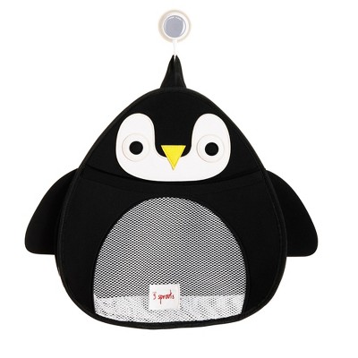 3 Sprouts Baby & Kids Bath Storage - Penguin