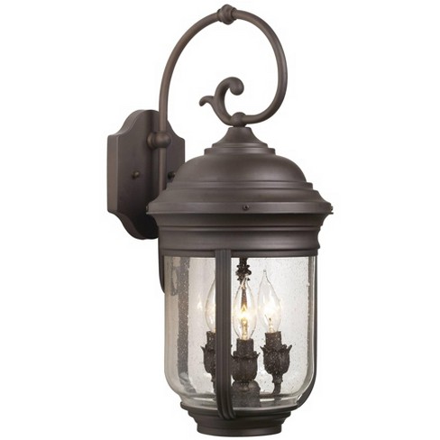 Minka Lavery Rustic Outdoor Wall Light Fixture Roman Bronze 22 1 2 