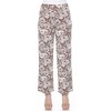 Women's Floral Paisley Wide Leg Palazzo Pants - White Mark - 2 of 4