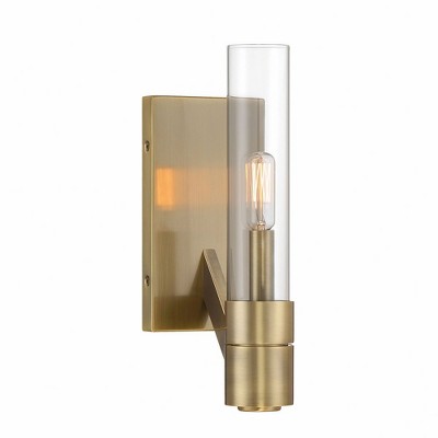 Norwell Lighting Rohe 1 - Light Sconce in  Oxidized Brass