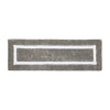 Hotel Bath Rug 100% Premium Cotton Tufted Two Tone Reversible Bathroom Rug, Soft & Water Absorbent, Machine Washable Bath Mat - 2 of 4
