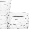 Gibson Home Canton 16 Piece Embossed Square Glassware Tumbler Set - 4 of 4