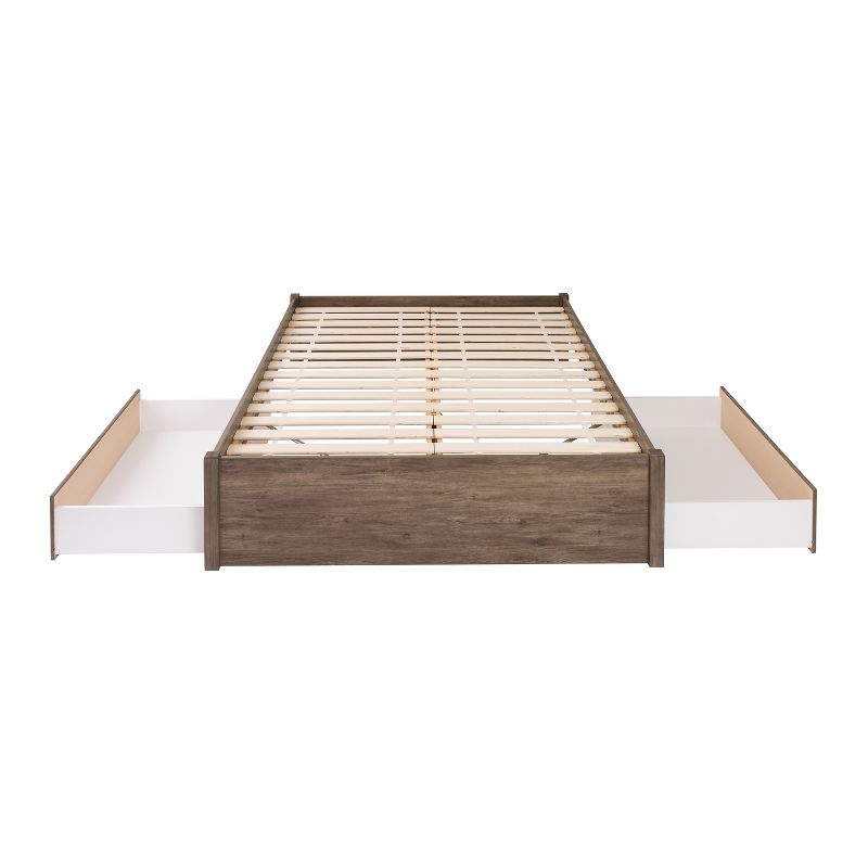 Select 4 - Post Platform Bed with 2 Drawers - Prepac, 5 of 9