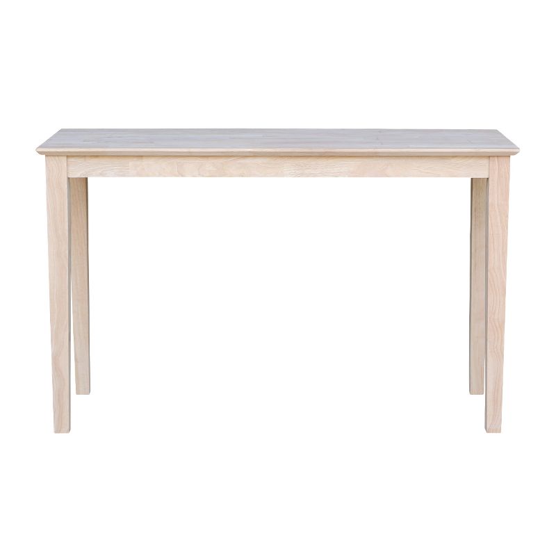 Shaker Table Unfinished - International Concepts, 3 of 10