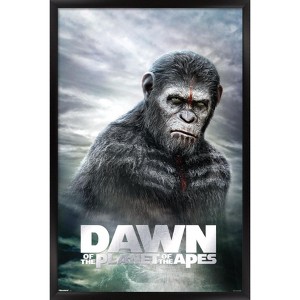 Trends International Dawn of the Planet of the Apes (2014) - One Sheet Framed Wall Poster Prints - 1 of 4