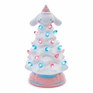 Ukonic Sanrio Cinnamoroll Light-Up Ceramic Christmas Tree | 6 Inches Tall - 1 of 4
