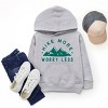The Juniper Shop Hike More Worry Less Mountain Youth Hoodie - 3 of 4