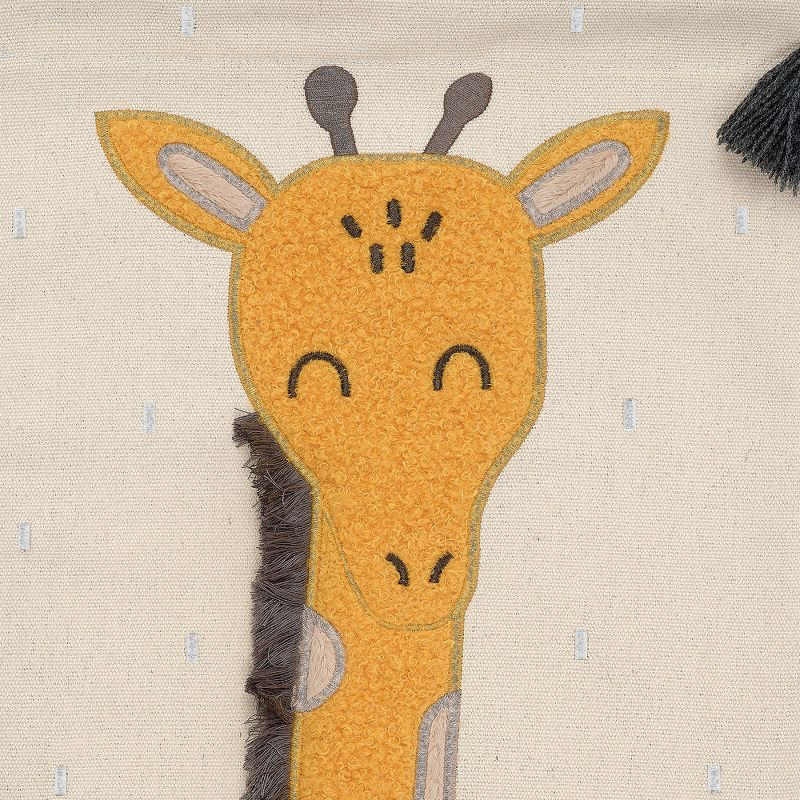 Lambs & Ivy Giraffe Canvas Banner Nursery Wall Art / Wall Hanging - Yellow, 2 of 5