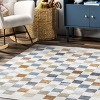 Nuloom Naya Checkered Pet Friendly Machine Washable Area Rug - 4 of 4