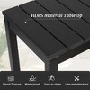 Arceso Outdoor Bar Table, 38inch Patio Bar Height Counter Table, Weather Resistant, Waterproof HDPS  Table for Hot Tub, Balcony, Yard - 2 of 4