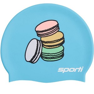 Sporti Paris Bistro Silicone Swim Cap - 1 of 3