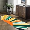 Area Rug for Living Room Machine Washable Modern Sun Rug - 2 of 4