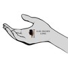 Cell Phone Accessory Hand for Figures Toy Company Ultimate 6.5 Inch Male Figures [Black / Black Phone] (Set of Three) - 3 of 4