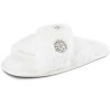 Jessica Simpson Womens Cross Band Plush Slide Slipper Slide - 2 of 4