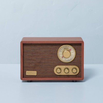 Portable Am/fm Bluetooth Radio Tonal Brown - Hearth & Hand™ With Magnolia :  Target
