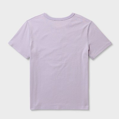 Детские футболки Cat & Jack Girls' Adaptive 3pk Short Sleeve Graphic T-Shirt - Cat & Jack™ Mauve/Blue/Purple M — фото 2