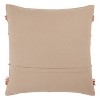 20"x20" Oversize Vibe by Imena Trellis Square Throw Pillow Cover Pink/Cream - Jaipur Living: Woven Cotton, Indoor Use, Zippered - 2 of 4