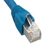 SANOXY Cables and Adapters; 100ft Cat6a 600 MHz Shielded Snagless Ethernet Network Patch Cable, Blue - 2 of 2