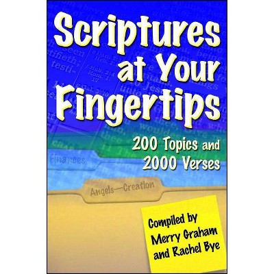 Scriptures at Your Fingertips - by  Merry Graham & Rachel Bye (Paperback)