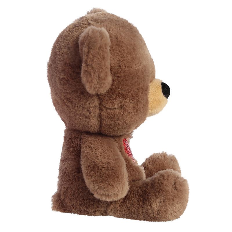 Aurora A Heart For You Bear 13" Brown Brown Stuffed Animal, 3 of 5