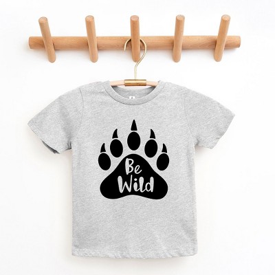 The Juniper Shop Be Wild Bear Paw Toddler Short Sleeve Tee