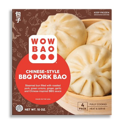 Wow Bao Chinese-Style BBQ Pork Frozen Bao - 10oz/4pk