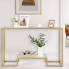 Costway 48'' 2-Tier Console Entryway Behind Couch Table for Living Room Hallway - 4 of 4