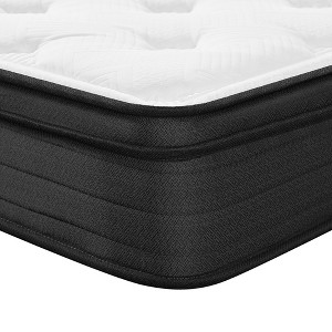Decksplore Hybrid Mattress 12 Inch Gel Memory Foam Pocket Spring, Medium Firm for Pressure Relief - 1 of 4
