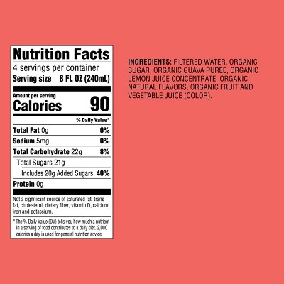 Organic Guava Lemonade - 32 fl oz Good & Gather™